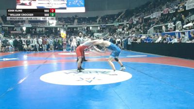 1A-4A 175 5th Place Match - John Kline, Vinemont High School vs William Crocker, Randolph