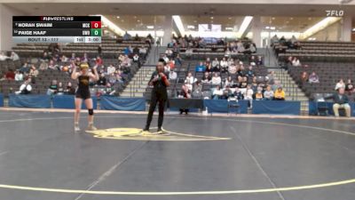 117 lbs Quarterfinal - Paige Haaf, Wisconsin - Oshkosh vs Norah Swaim, McKendree University