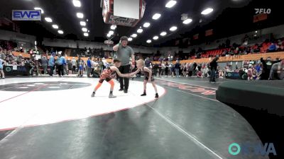 52 lbs Consi Of 4 - TeeJay Henry, Comanche Takedown Club vs Lynx Lehman, Lexington Wrestling Club