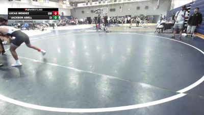 113 lbs Cons. Round 4 - Jackson Abell, Clovis High vs Lucas Mendez, Dark Horse Wrestling