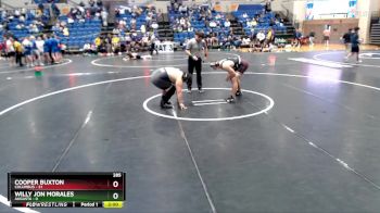 285 lbs Round 4 - Willy Jon Morales, Augusta vs Cooper Buxton, Columbus