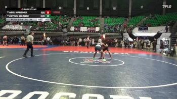 6A 144 lbs Cons. Round 1 - Abel Martinez, Fort Payne vs Cayden Mcghee, Clay Chalkville