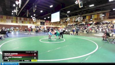 182 lbs Champ. Round 1 - Callen O`Mahoney, Poway vs Royce Harper, Granite Hills