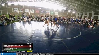 84 lbs Round 1 (4 Team) - Cooper Walker, Team Wyoming vs Bradyn Wilson-Jordan, Mat Demons