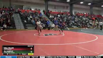 Round 2 - Will Miller, Independence vs Eli Kabolo, Clear Creek-Amana