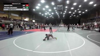 57 lbs Semifinal - Adrain Vigil, Montrose Elite vs Peyton Chelewski, Colorado Outlaws