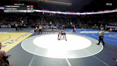 I-285 lbs Quarterfinal - Chris Belmonte, New Hartford vs Chase Frole, Lindenhurst