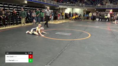 60 lbs Quarterfinal - Mia Emili, Easton vs Ireland Parnell, Quaker Valley