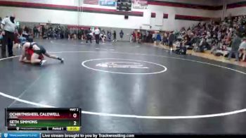 182 lbs Cons. Semi - Seth Simmons, Mead vs Ochirtmisheel Caldwell, Ferris