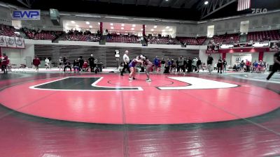 170 lbs Quarterfinal - Aubrey Bolton, McLain High School Girls vs Alissa Castro, Fayetteville High School