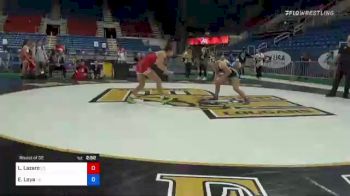 122 lbs Round Of 32 - Leilani Lazaro, California vs Emily Loya, Texas