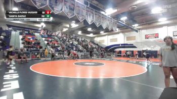 155 lbs 1st Place Match - Samya Bazile, Pacifica/Oxnard vs Michelle Flores Vazques, Rio Mesa