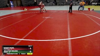 160 lbs Quarterfinal - Wyatt Pagel, Northfield vs Braxton Nelson, Waseca