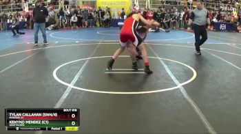 136 lbs Champ. Round 2 - Kenyno Mendez (c1), Unattached vs Tylan Callahan (sw4/4), Madison JH