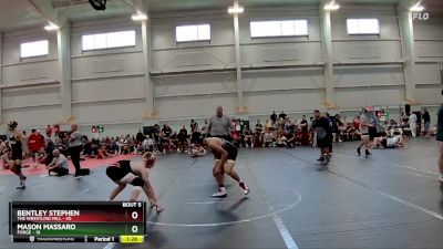 130 lbs Round 2 (8 Team) - Bentley Stephen, The Wrestling Mill vs Mason Massaro, FORGE