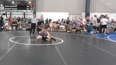 105 lbs Rr Rnd 9 - Noah Desmond, Dynasty Death Row - K8 vs Bennett Walsh, Mat Demon - K8