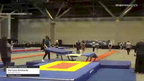 Marlyssa Bombarde - Double Mini Trampoline, Gymnast Factory - 2021 USA Gymnastics Championships