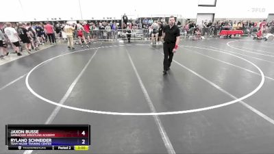 165 lbs Quarterfinal - Jaxon Busse, Sarbacker Wrestling Academy vs Ryland Schneider, Team Nazar Training Center