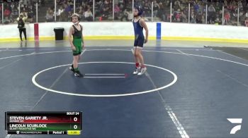 63 lbs Champ. Round 2 - Steven Gariety Jr., Dundee WC vs Lincoln Scurlock, Olivet Folkstyle WC