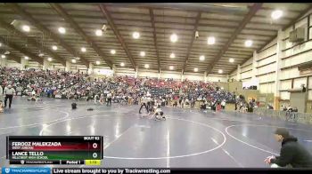 123 lbs Champ. Round 1 - Ferooz Malekzada, West Jordan vs Lance Tello, Hillcrest High School