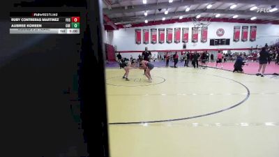 131 lbs Round 3 (3 Team) - Ruby Contreras Martinez, Fresno City College vs Aubree Koreen, Cuesta College