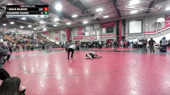 110 lbs Cons. Round 4 - Alejandra Suarez, South Hills vs Grace Belmont, Capo Valley