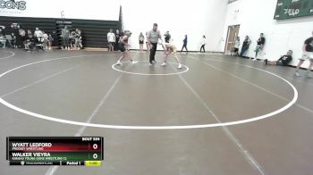 95 lbs 3rd Place Match - Walker Vieyra, Kansas Young Guns Wrestling Cl vs Wyatt Ledford, Prodigy Wrestling