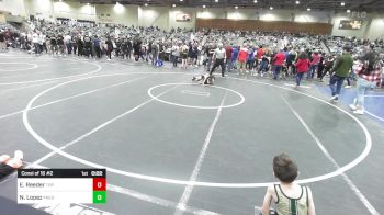 49 lbs Consi Of 16 #2 - Ezra Reeder, Top Fuelers WC vs Nelson Lopez, Predators WC