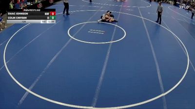 126 lbs Semis & 1st Wrestleback (8 Team) - Colin Critser, Elkhorn South vs Zaiac Johnson, Norfolk