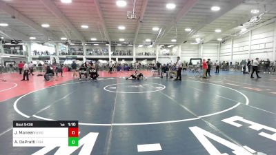 106 lbs Quarterfinal - Joey Maneen, Vergennes vs Alexander DePratti, Fisheye WC