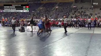 285 lbs Quarters & 1st Wb (16 Team) - Tashaud Nelson, Luther vs Hayden Hearne, Central