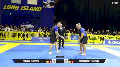 Nestor Rafael Escribano vs Ethan Allen Hodges 2025 Pan IBJJF Jiu-Jitsu No-Gi Championship