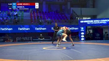 53 kg 1/8 Final - Carla Jaume Soler, Spain vs Katie Gomez, United States