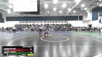 126 lbs Champ. Round 3 - Daniel Garcia, Sonora vs Jacob Solano, Etiwanda