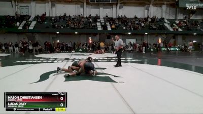 184 lbs Cons. Round 2 - Lucas Daly, Michigan State vs Mason Christiansen, Oregon State