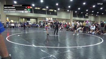 132 lbs Round 2 (6 Team) - Evan Sheppard, BHWC/Florida Supreme vs Ben Southern, The Factory Wrestling