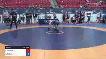 41 kg Quarters - Rocco Gannon, Inland Northwest Wrestling Training Center vs Cash Mcfate, Gold Rush Wrestling