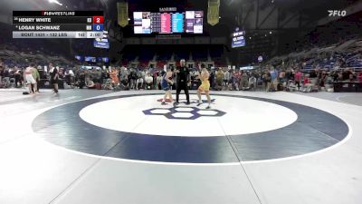 132 lbs Champ. Rd Of 32 - Henry White, KS vs Logan Schwanz, MN