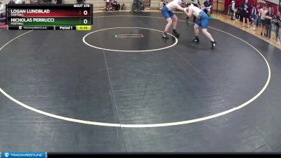 190 lbs Cons. Round 2 - Nicholas Perrucci, Foothill vs Logan Lundblad, Foothill