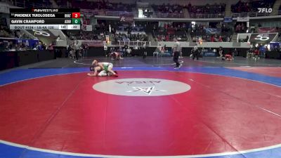 1A-4A 120 Cons. Round 2 - Phoenix Tuiolosega, Ohatchee vs Gavin Crawford, Ashville