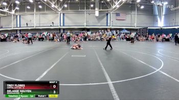 60 lbs Round 1 (6 Team) - Delainie Nguyen, Headhunters vs Trey Flores, Capital City WC