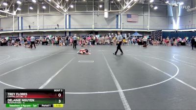 60 lbs Round 1 (6 Team) - Delainie Nguyen, Headhunters vs Trey Flores, Capital City WC