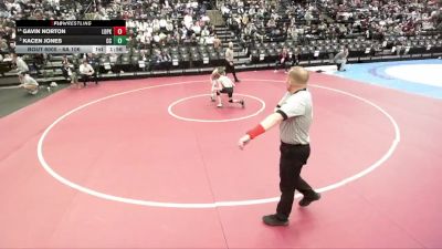 6A 106 lbs Champ. Round 1 - Kacen Jones, Corner Canyon vs Gavin Norton, Lone Peak