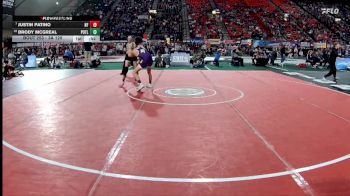 3A 120 lbs Cons. Round 2 - Justin Patino, North Fremont vs Brody McGreal, Potlatch