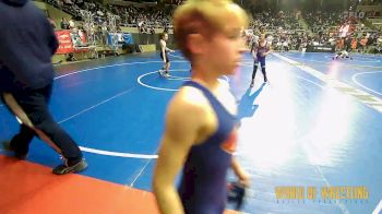 90 lbs Round Of 16 - Kaiden Skodak, Simmons Academy Of Wrestling vs Magnus Dubowsky, Bentonville Wrestling Club