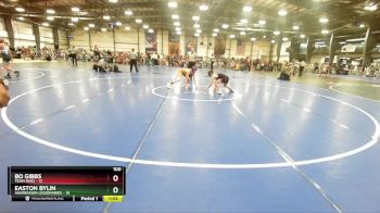 100 lbs Rd# 7- 10:45am Saturday Final Pool - Bo Gibbs, Team Ohio vs Easton Bylin, Aggression Legionaries