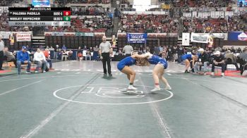 G - 145 lbs Cons. Round 3 - Neeley Repscher, Gallatin (Bozeman) (Girls) vs Paloma Padilla, Havre (Girls)