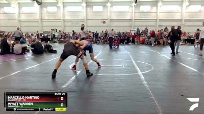 150 lbs Round 5 (8 Team) - Marcello Martino, Glasgow WA vs Wyatt Warren, Ohio Gold