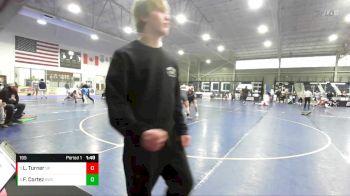 195 lbs Cons. Round 5 - Lukas Turner, Uintah Utes vs Fernando Cortez, Brighton Wrestling Club
