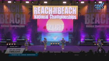 TSC All Stars - Twilight [2025 L1 Tiny - Novice - Restrictions Day 1] 2025 ACDA Reach the Beach All Star Grand Nationals